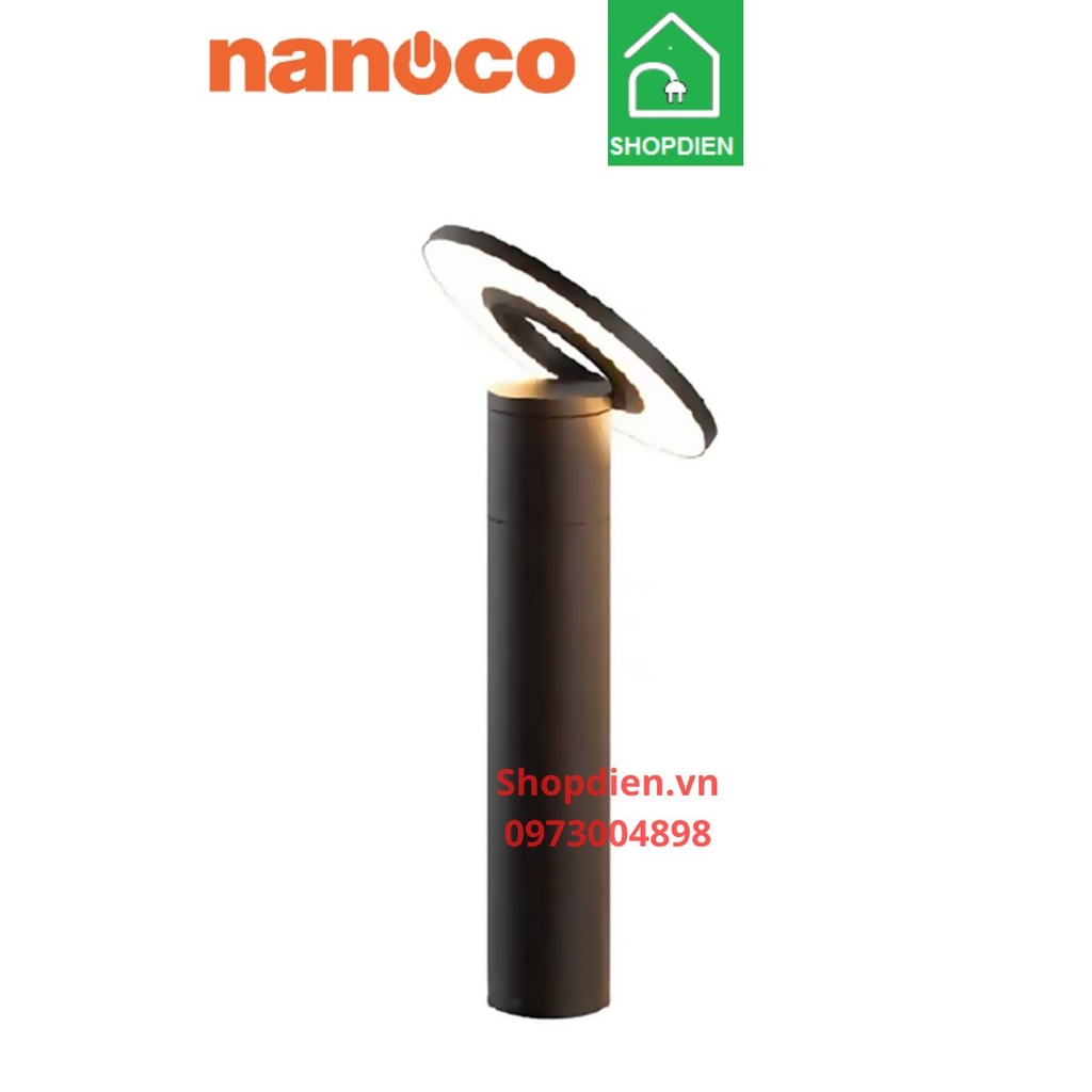 NGL3483 Nanoco Đèn sân vườn 8W as vàng 3000k