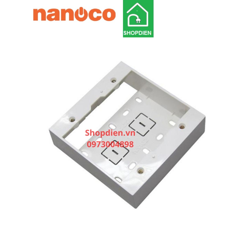 NN102W Nanoco Đế nổi đôi 120x115