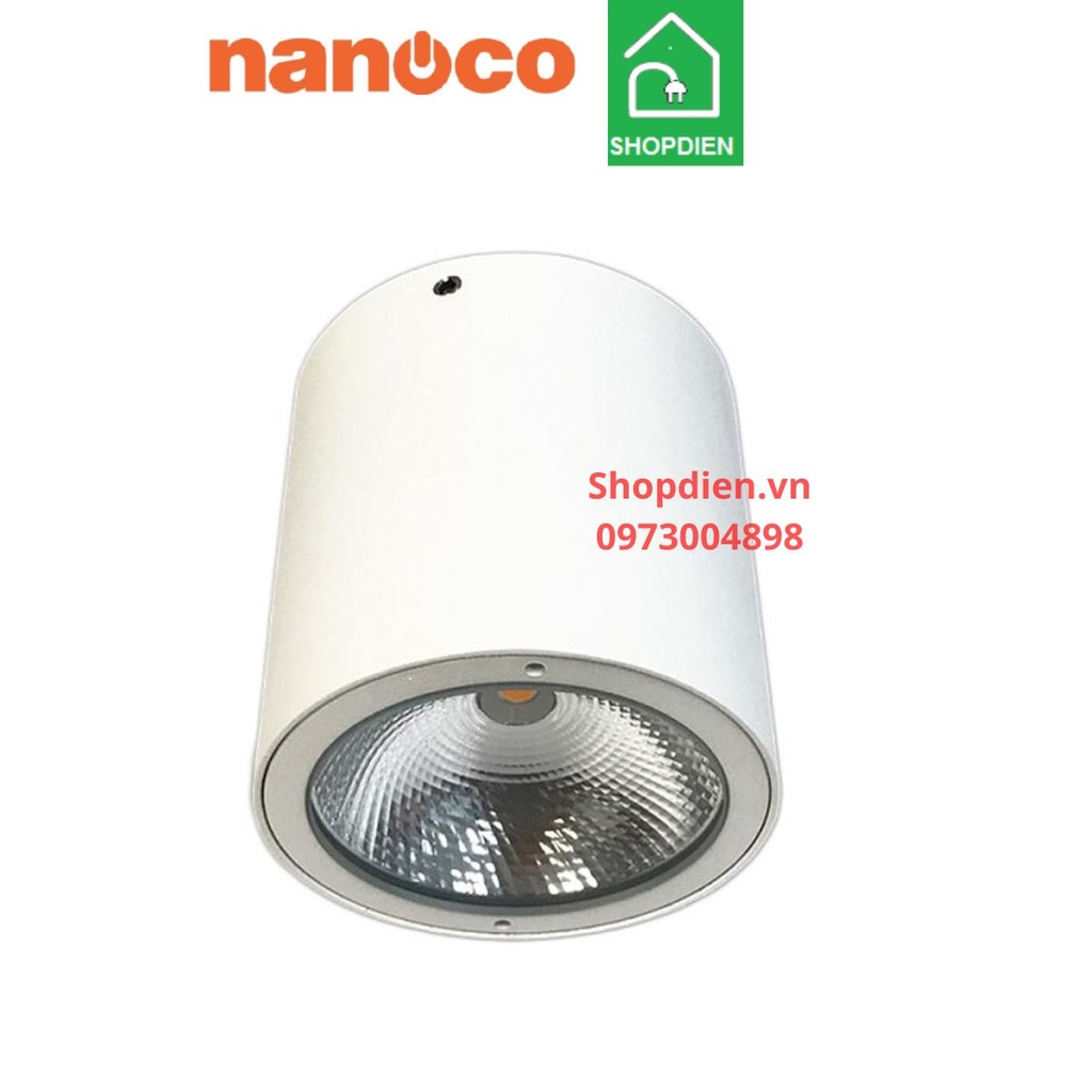 NSDL2236-76 Nanoco Đèn ống bơ 7W as trắng- vỏ trắng