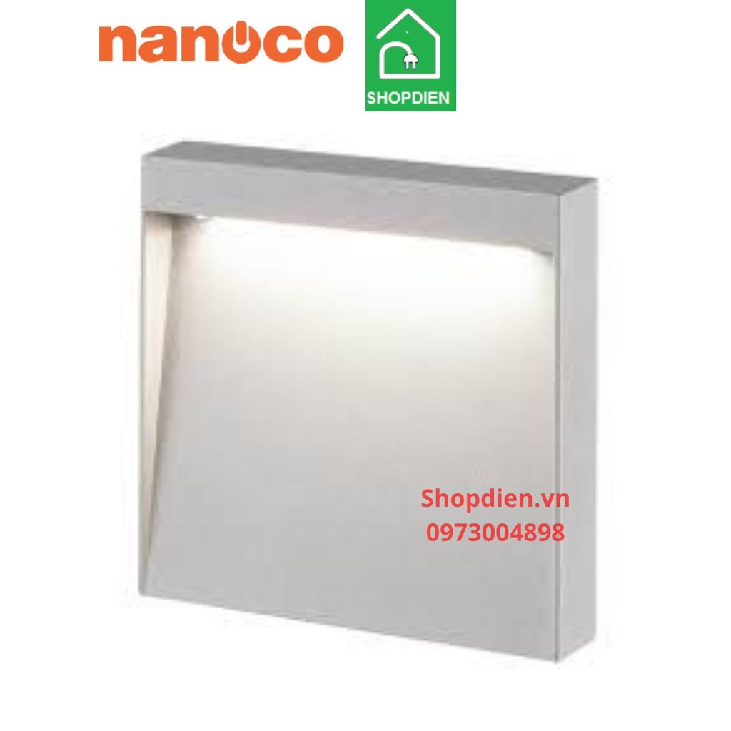 NSL1711A Nanoco Đèn lối đi 8W as vàng 3000k