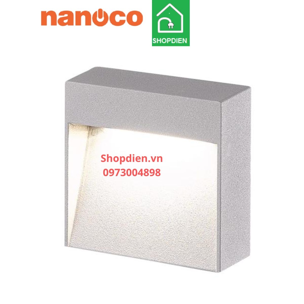 NSL1713 Nanoco Đèn lối đi 4W as vàng 3000k