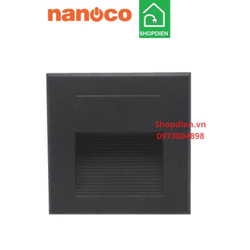 NSLM901B Nanoco Đèn bậc thang, lối đi màu đèn lắp nổi