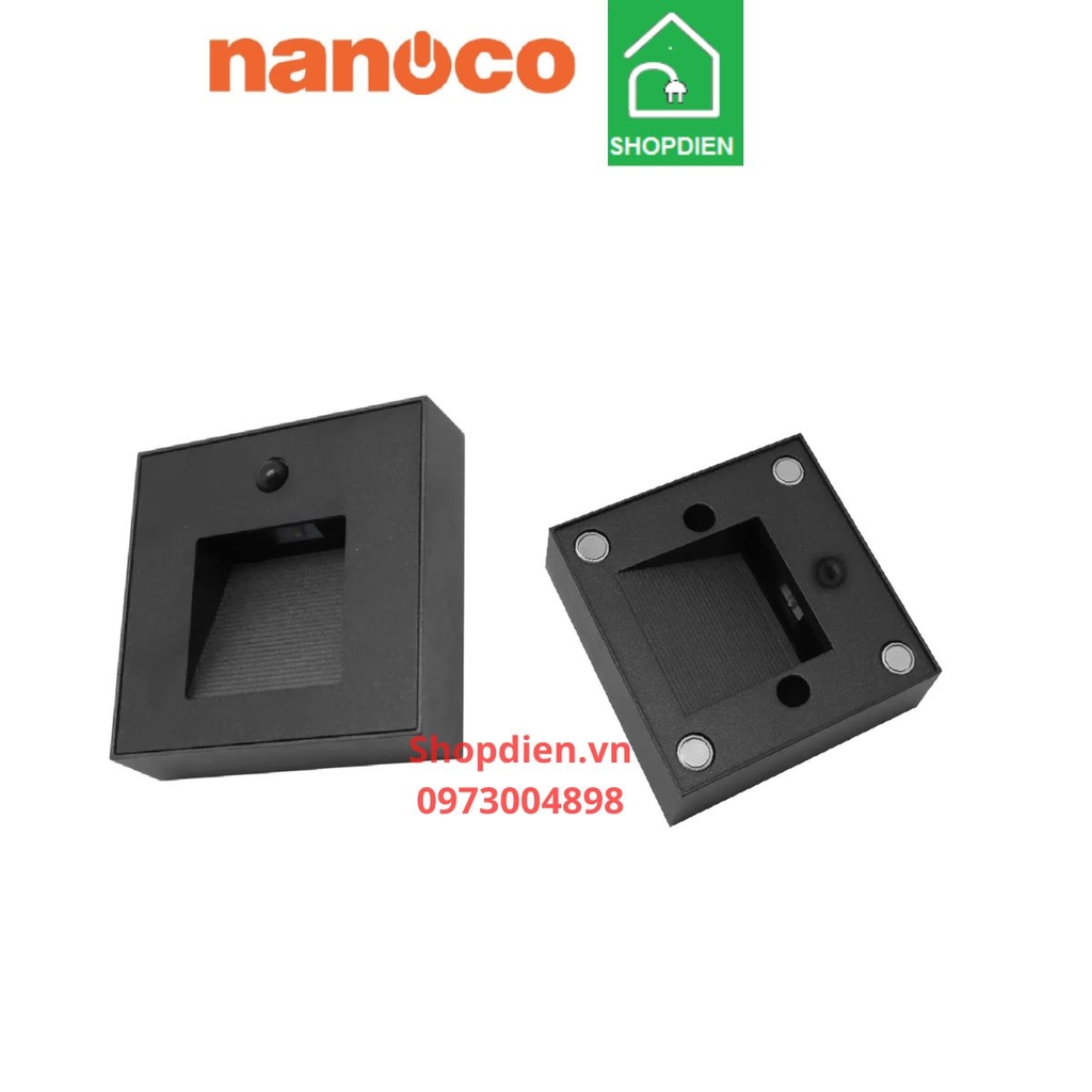 NSLM901BS Nanoco Đèn bậc thang, lối đi cảm biến màu đèn lắp nổi