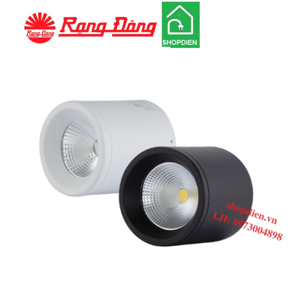 NT01 110/10W Rạng Đông Đèn ống bơ 10W D110 lắp nổi trần