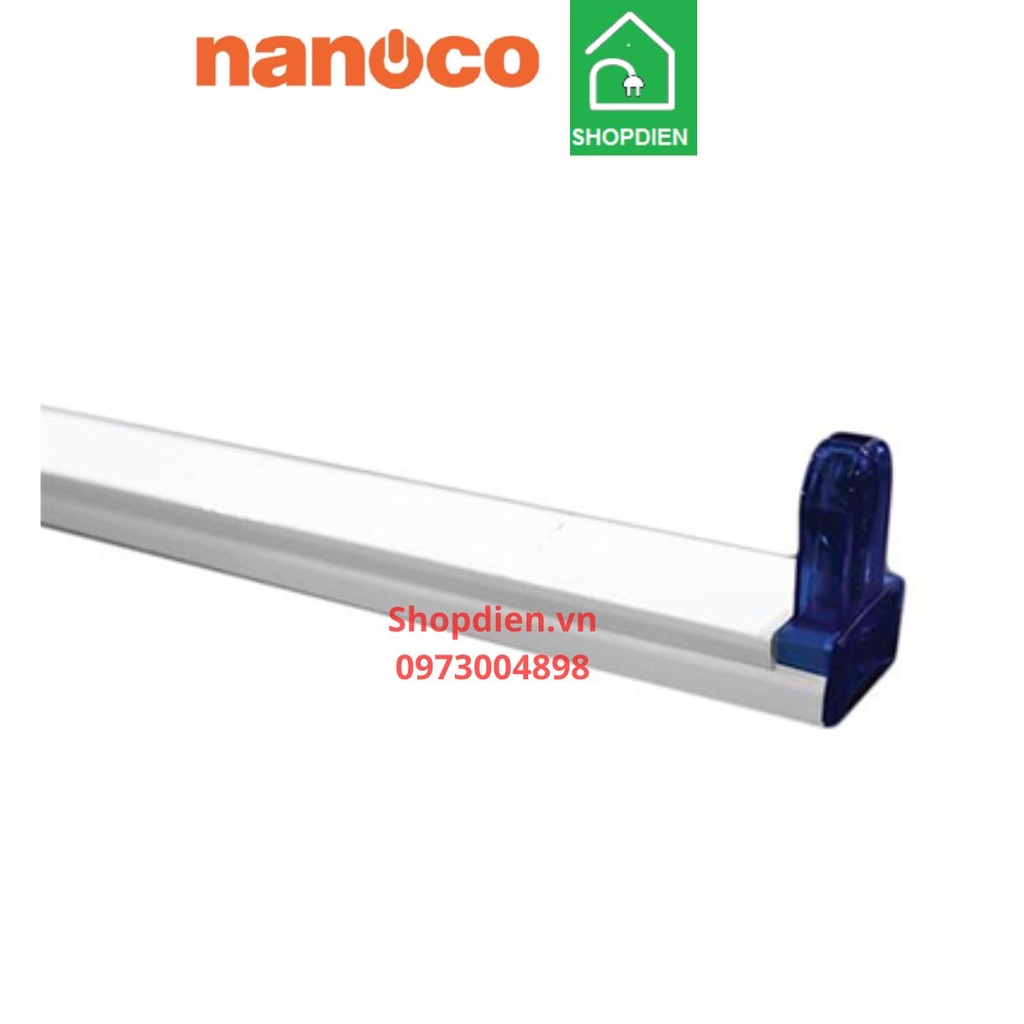 NT8F106 Nanoco Máng đèn tuýp T8 60cm