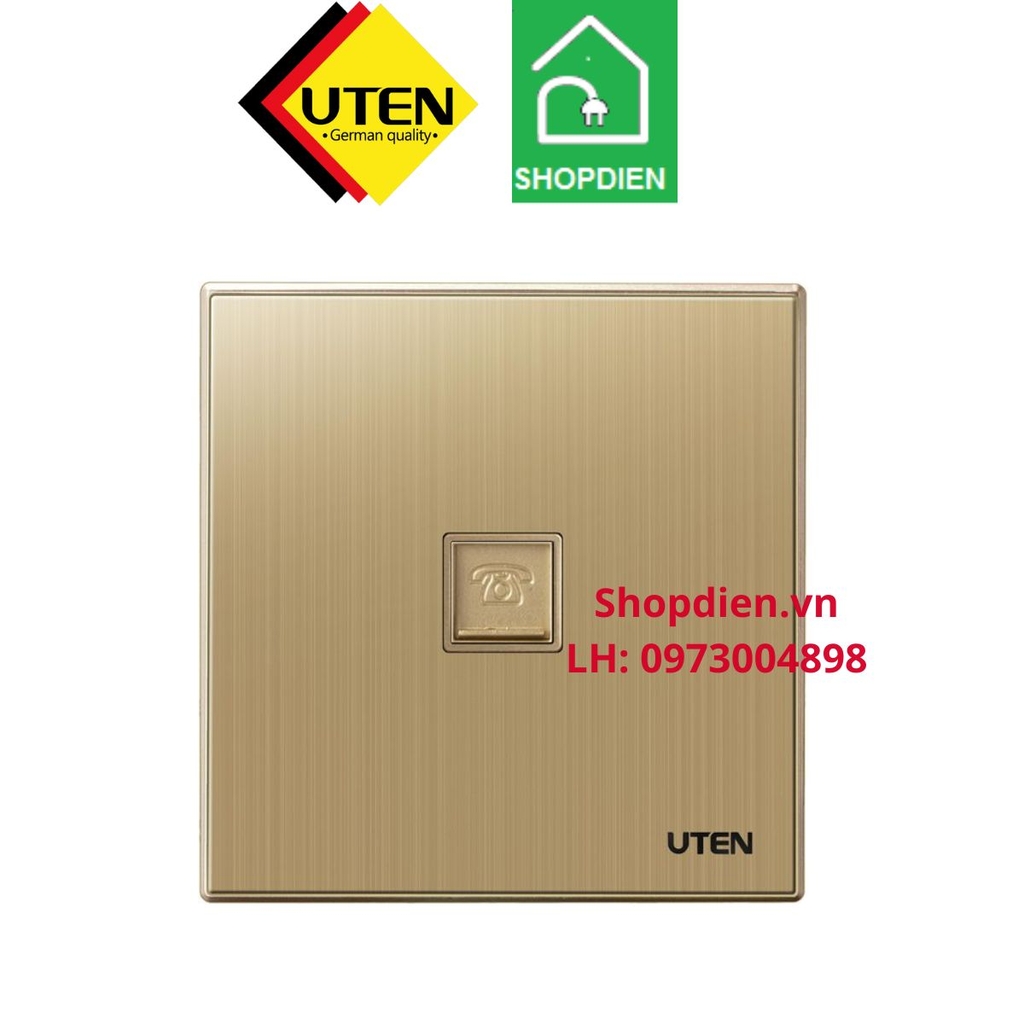 Ổ cắm điện thoại đơn Telephone socket Q9 UTEN Q9G-1TEL