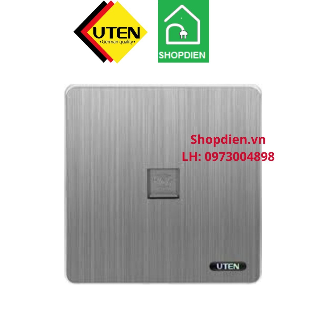 Ổ cắm điện thoại đơn Telephone socket S300 UTEN S300G-1TEL