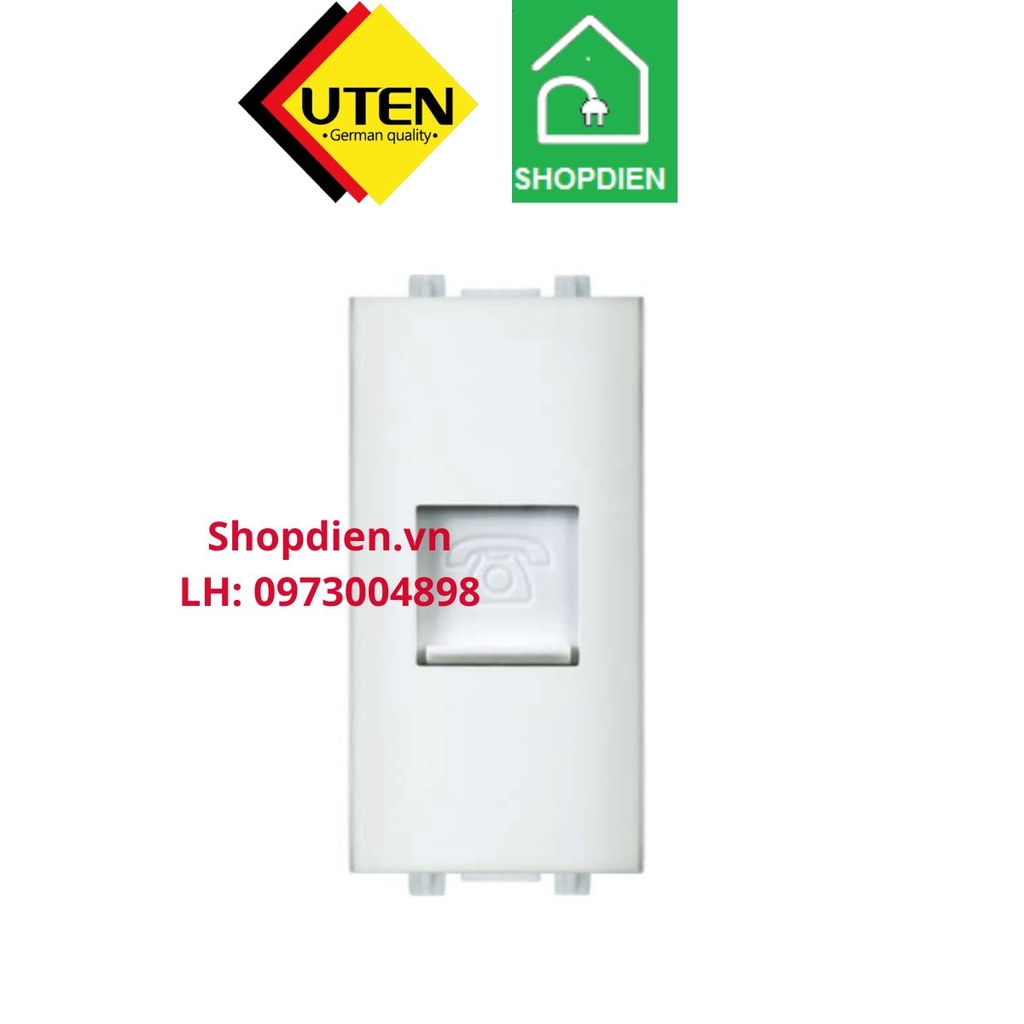 Ổ cắm điện thoại V3 UTEN V3.0P-TELSS