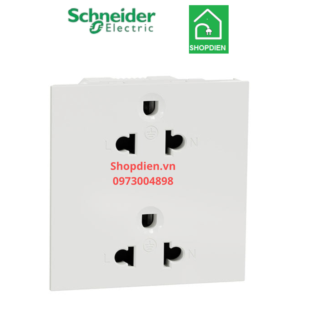 M3T426UST2S_WE Schneider Ổ cắm đôi 3 chấu 16A AvatarOn A