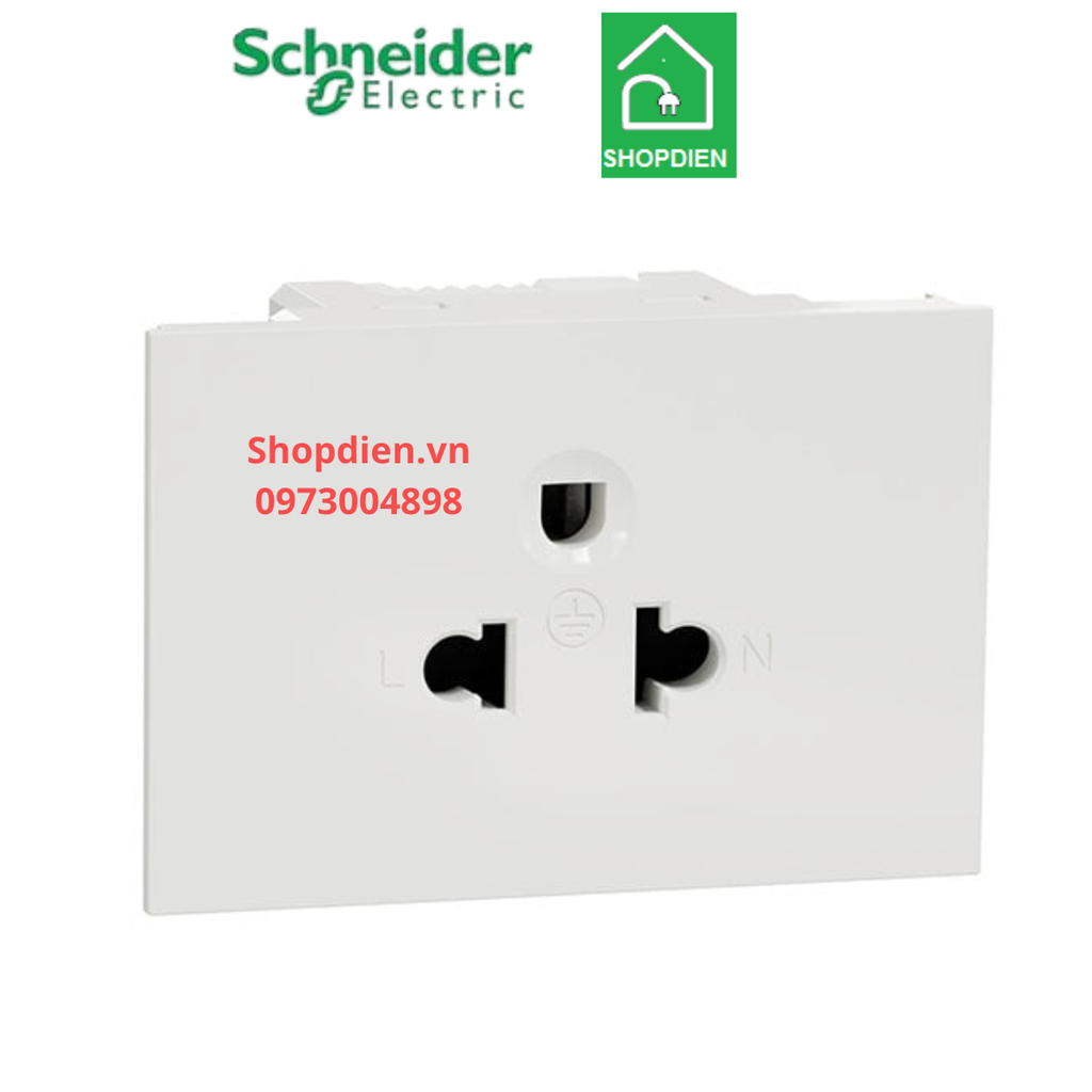 M3T426USTS_WE Schneider Ổ cắm đơn 3 chấu 16A AvatarOn A