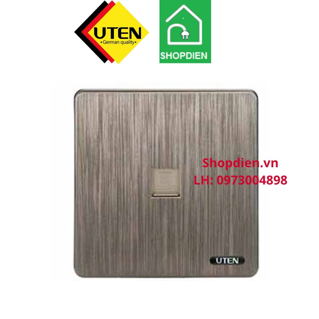 Ổ cắm mạng RJ45 S400 UTEN S400G-1PC LAN Data socket