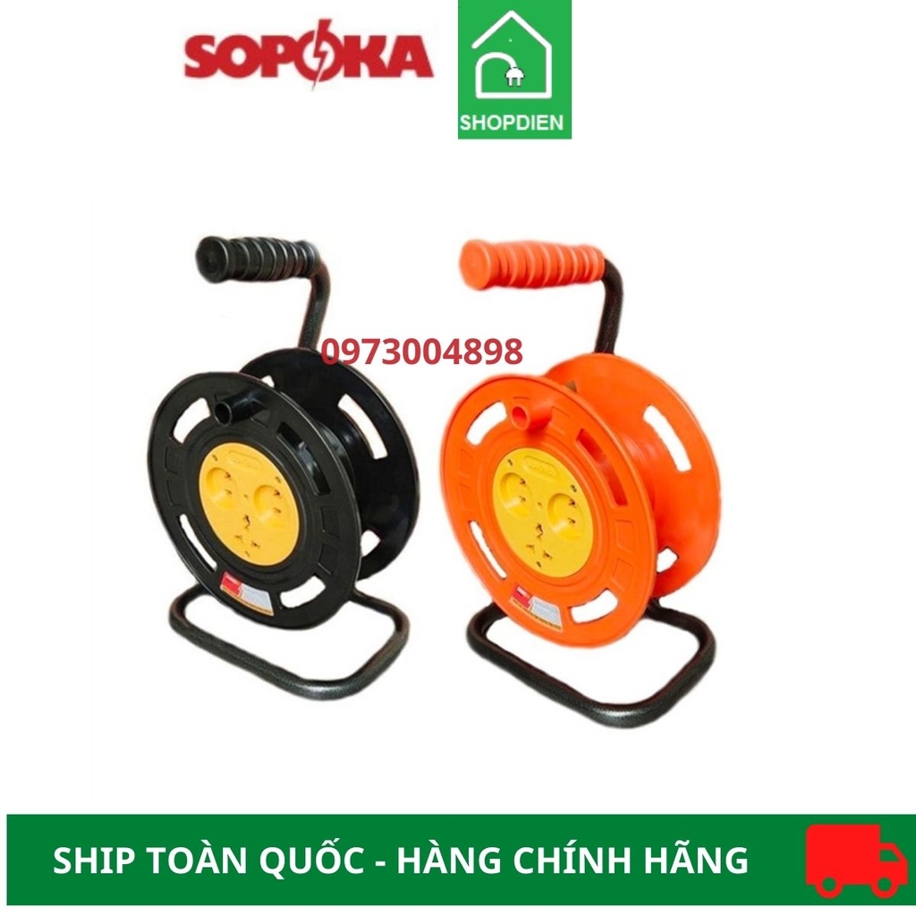 Ổ cắm Rulo chịu tải Sopoka RU3500W loại không dây