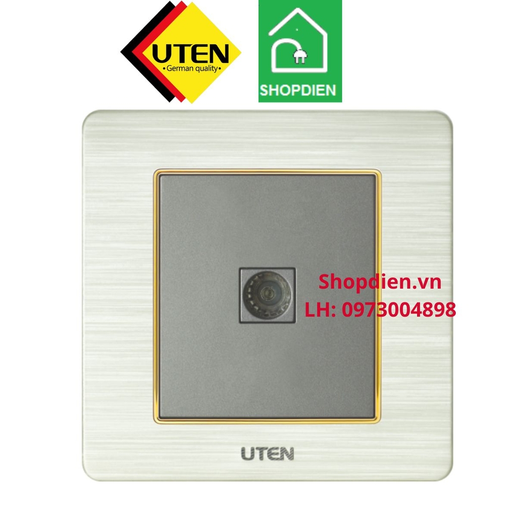 Ổ cắm Tivi đơn TV socket V6 UTEN V6.0G-1TV