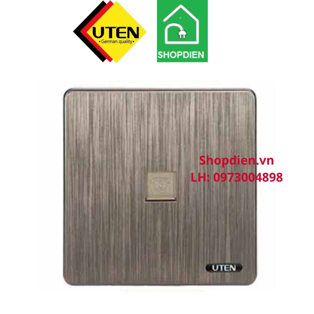 Ổ điện thoại S400 UTEN S400G-1TEL Telephone socket