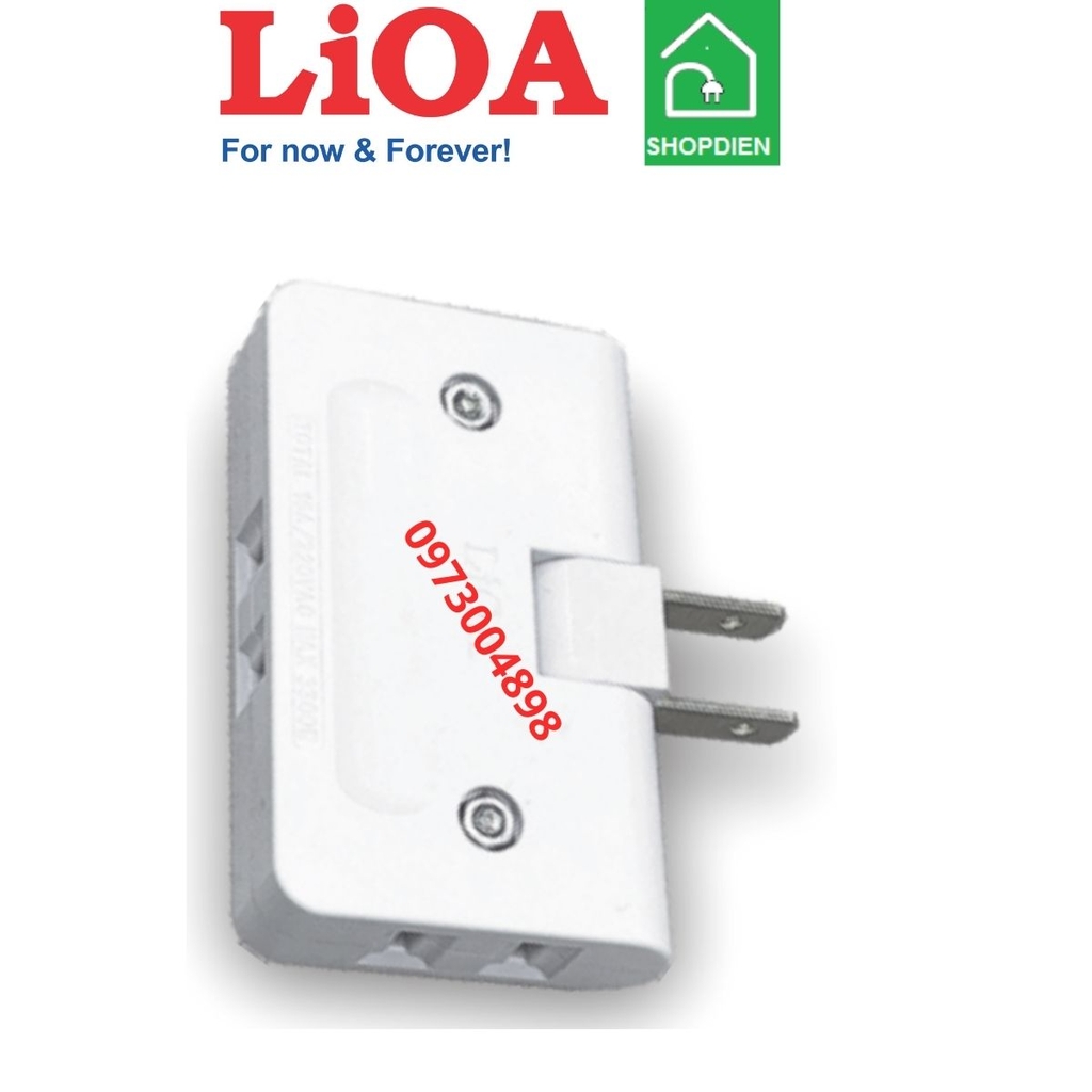 ON3NCDG  Ổ căm nối chia 3 ngả gập chân dẹt