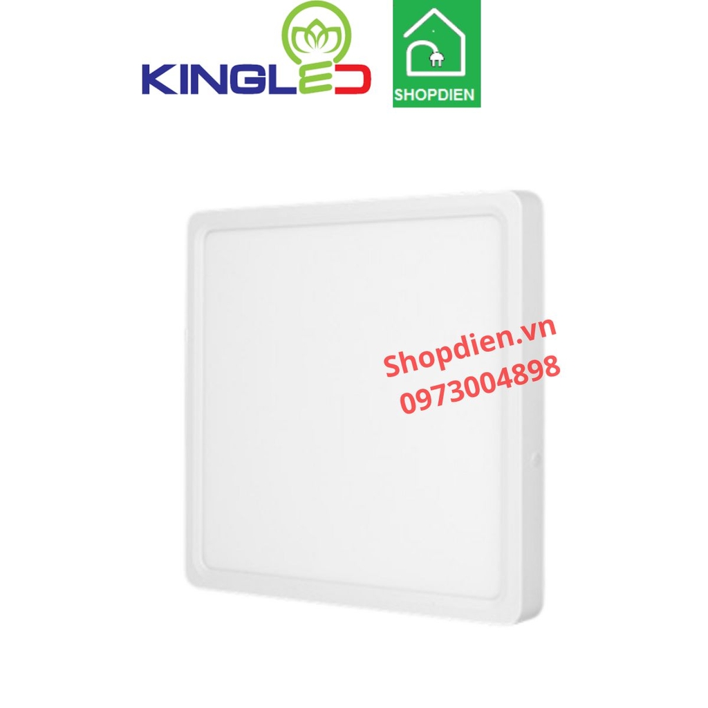 OTCB-18-V230-CM KINGLED Đèn ốp trần cảm biến 18W D230 vuông