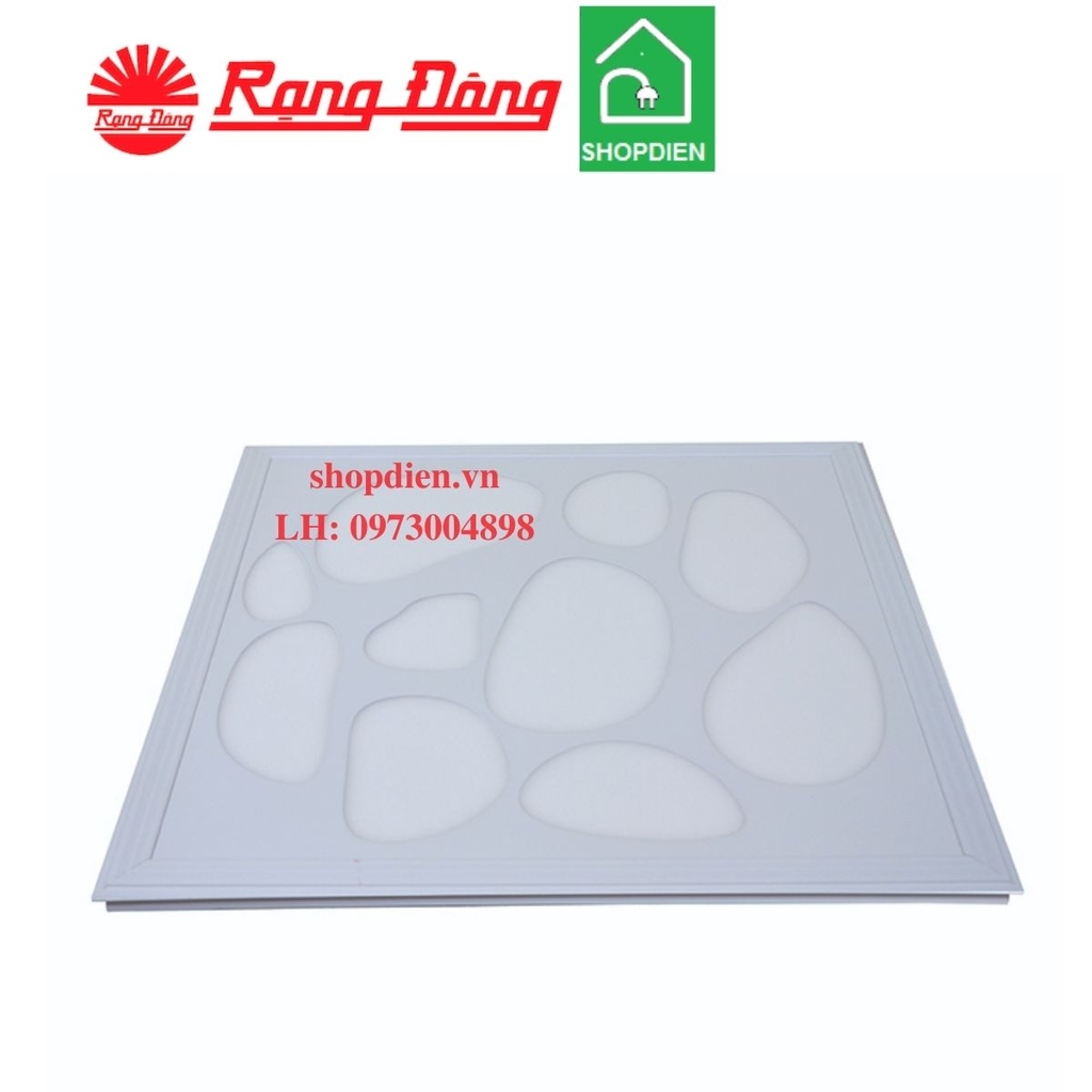 P04 TTR02 600x600/40W Rạng Đông Đèn Panel âm trần 600x600 40W trang trí hoa văn