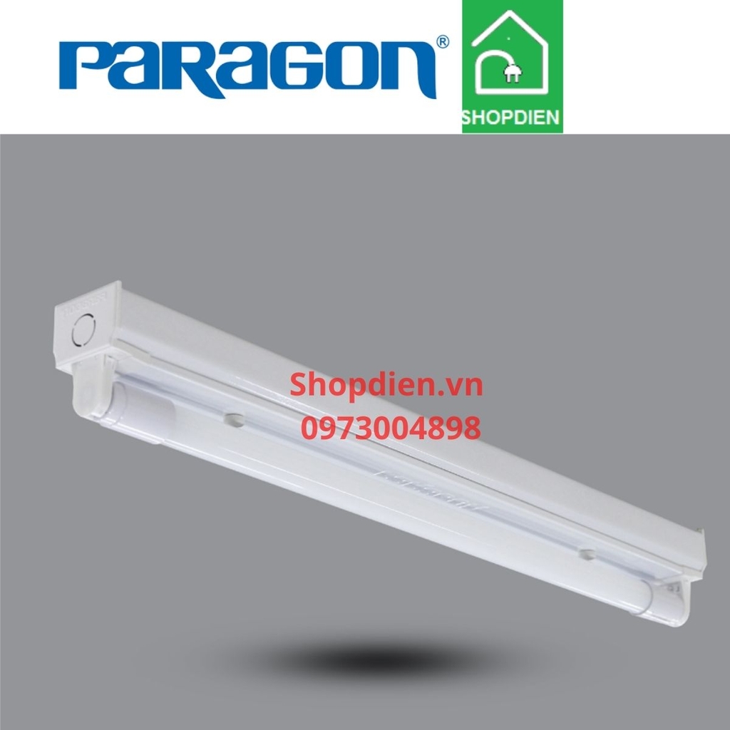 PCFMM110L10 Paragon Bộ đèn tuýp đơn 60cm 1x10W Ledtube batten