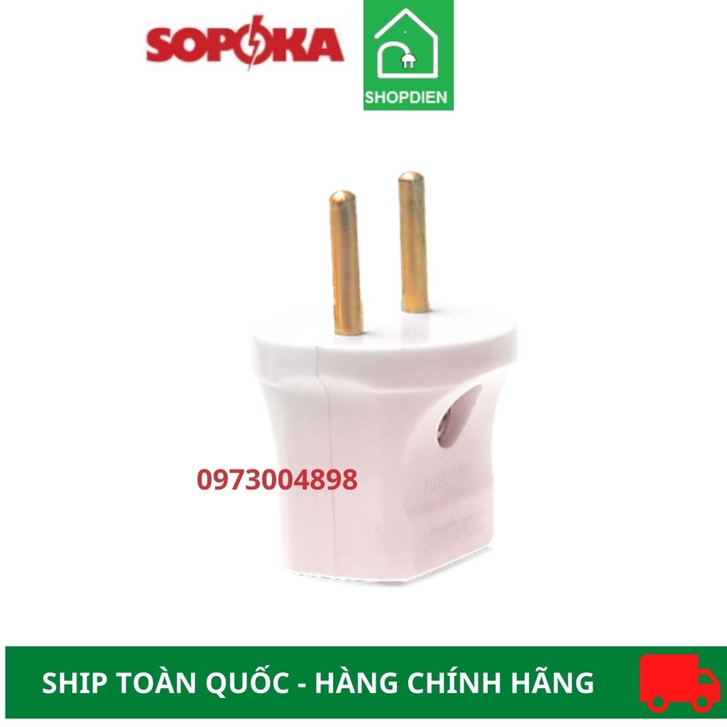Phích cắm 2 chân Sopoka P4 củ to