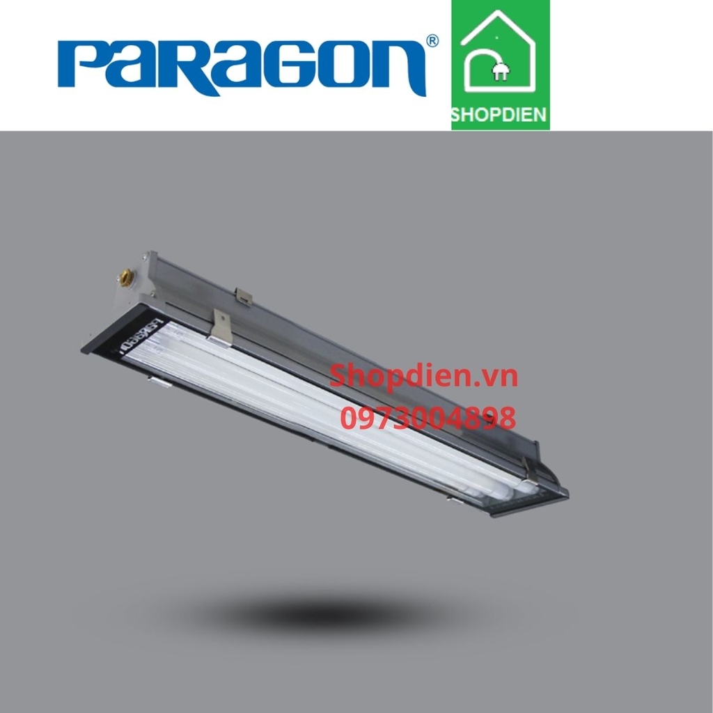 PIFK218L20 Paragon  Bộ đèn chống thấm nước chống bụi đôi 60cm 2x10W
