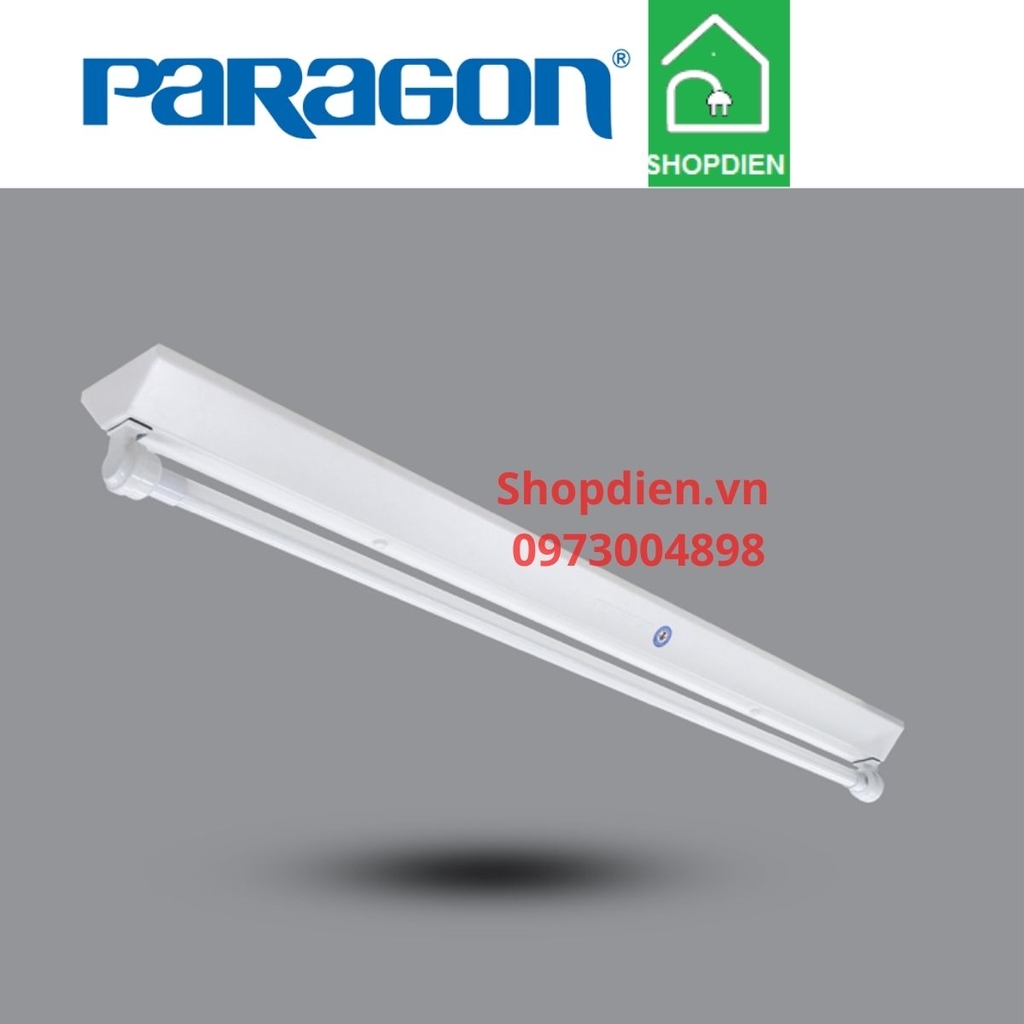 PIFQ136L18 Paragon Bộ đèn V SHAPE chống ẩm đơn 1.2M LED 1x20W