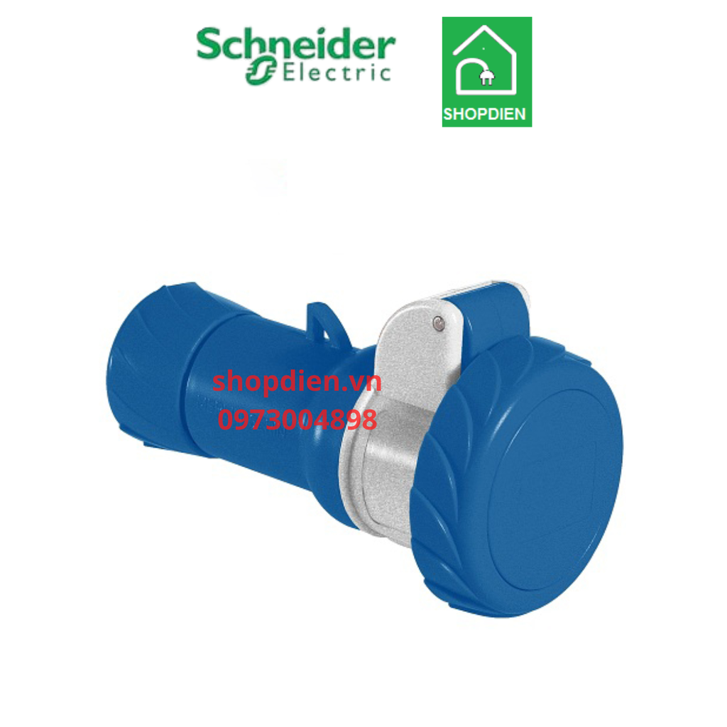 PKF16M723 Schneider Ổ cắm nối di động 3P 16A IP67 connectors 2P+E