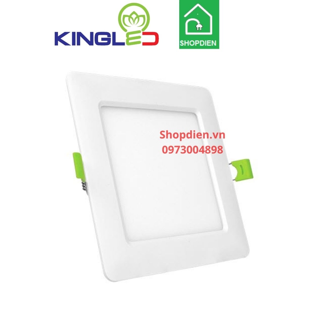 PL-9SS-V150 KINGLED Đèn downlight vuông 9W D130 PEARL âm trần siêu mỏng