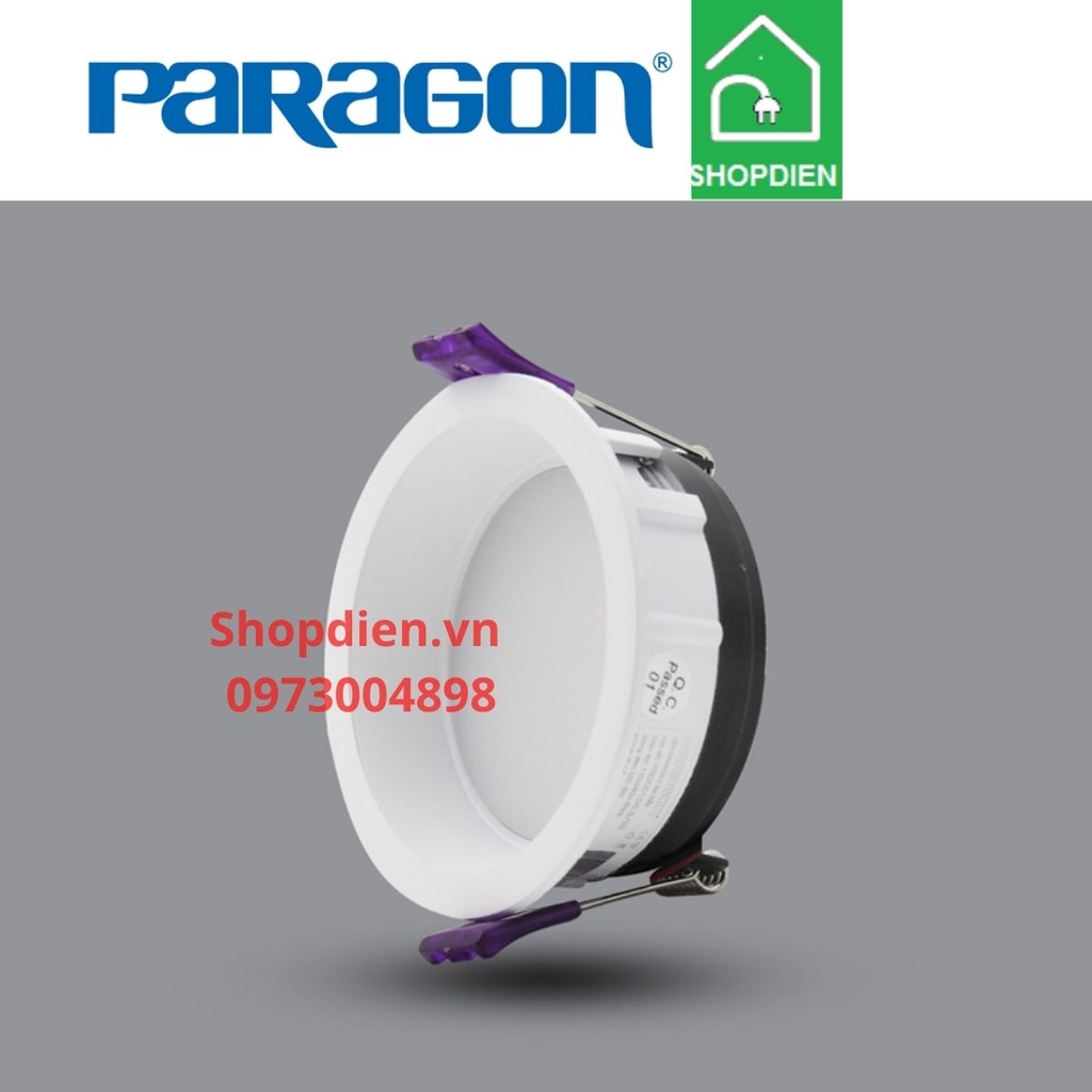 PRDOO157L12/CCT Paragon Đèn downlight đổi màu âm trần 12W D145 PRDOO