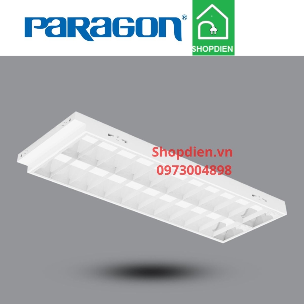 PRFB236L36 Paragon Đèn tán quang âm trần đôi 1200x300 LED 2x20W Tbar