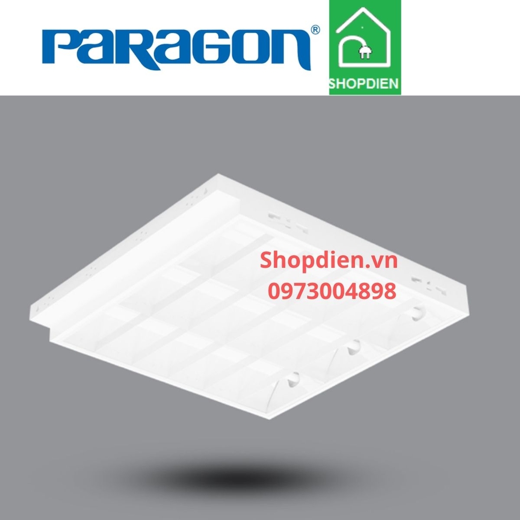 PRFB318L30 Paragon Đèn tán quang âm trần ba 600x600 LED 3x10W Tbar
