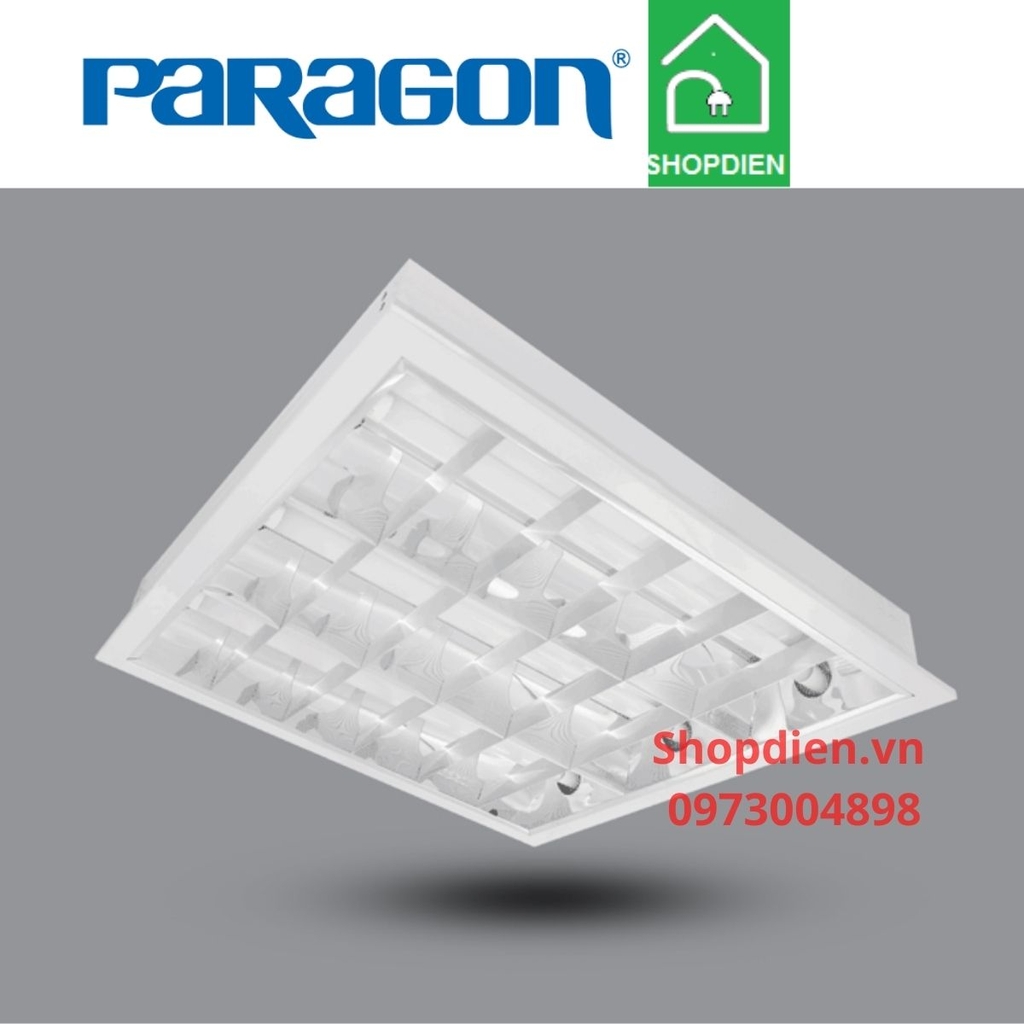 PRFF318L30 Paragon Đèn tán quang âm trần ba 600x600 3x10W