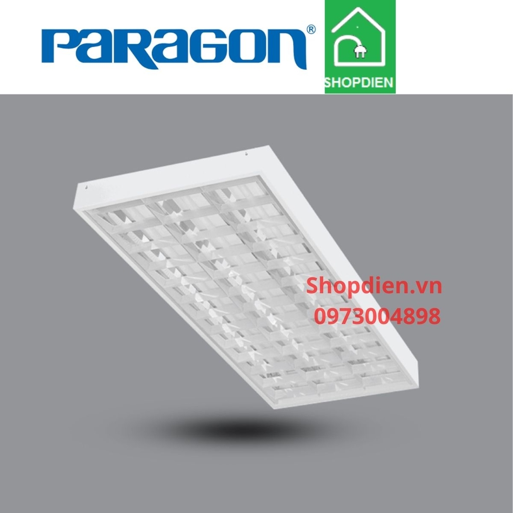 PSFB336L54 Paragon Đèn tán quang gắn nổi ba 1200x600 3x20W