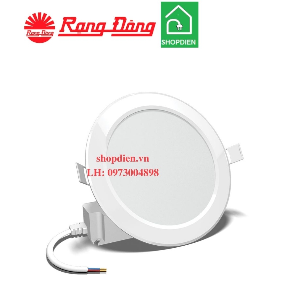 PT04 135/10W V2 Rạng Đông Đèn Panel âm trần tròn 10W D135