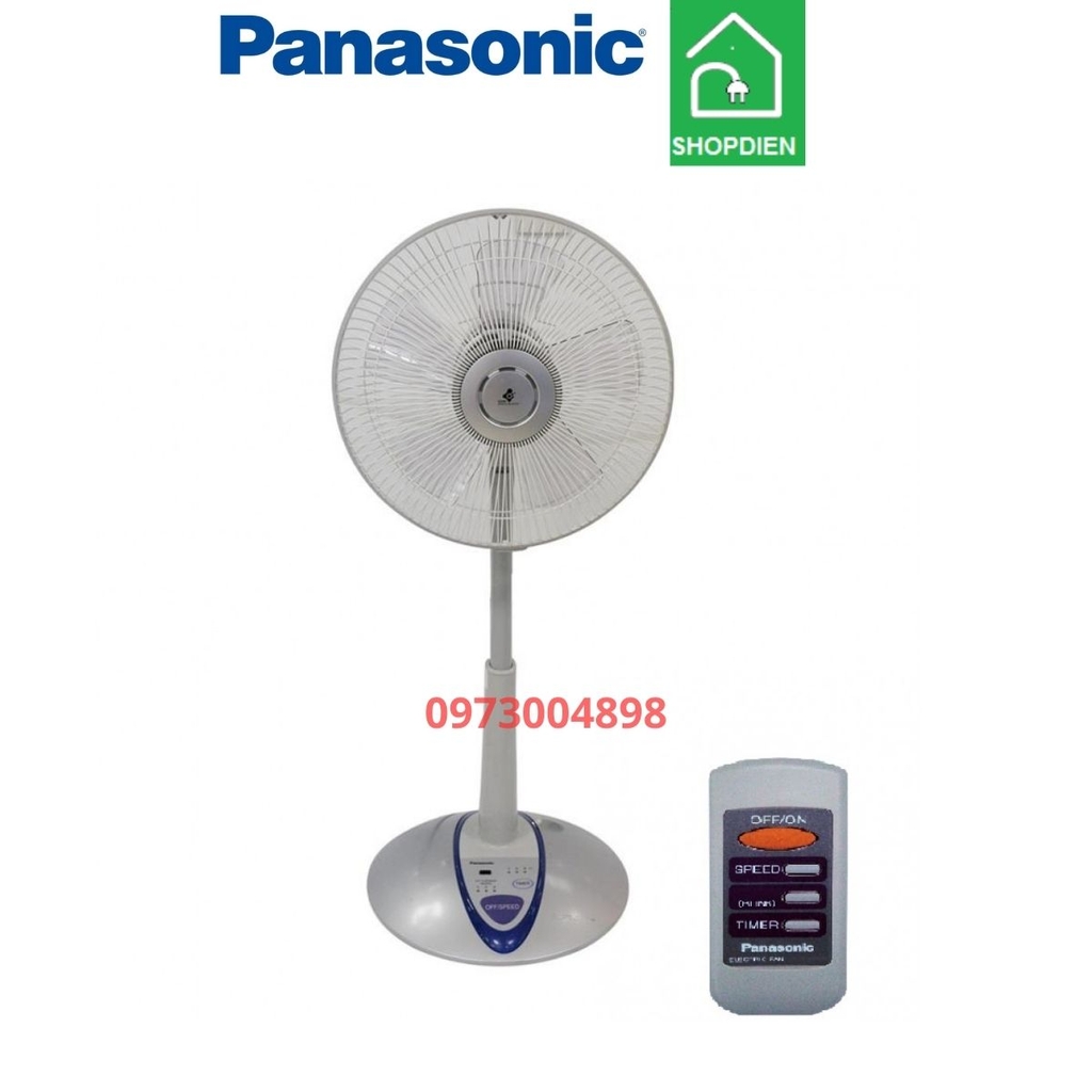 Quạt cây đứng màu bạc Panasonic F-307KSH