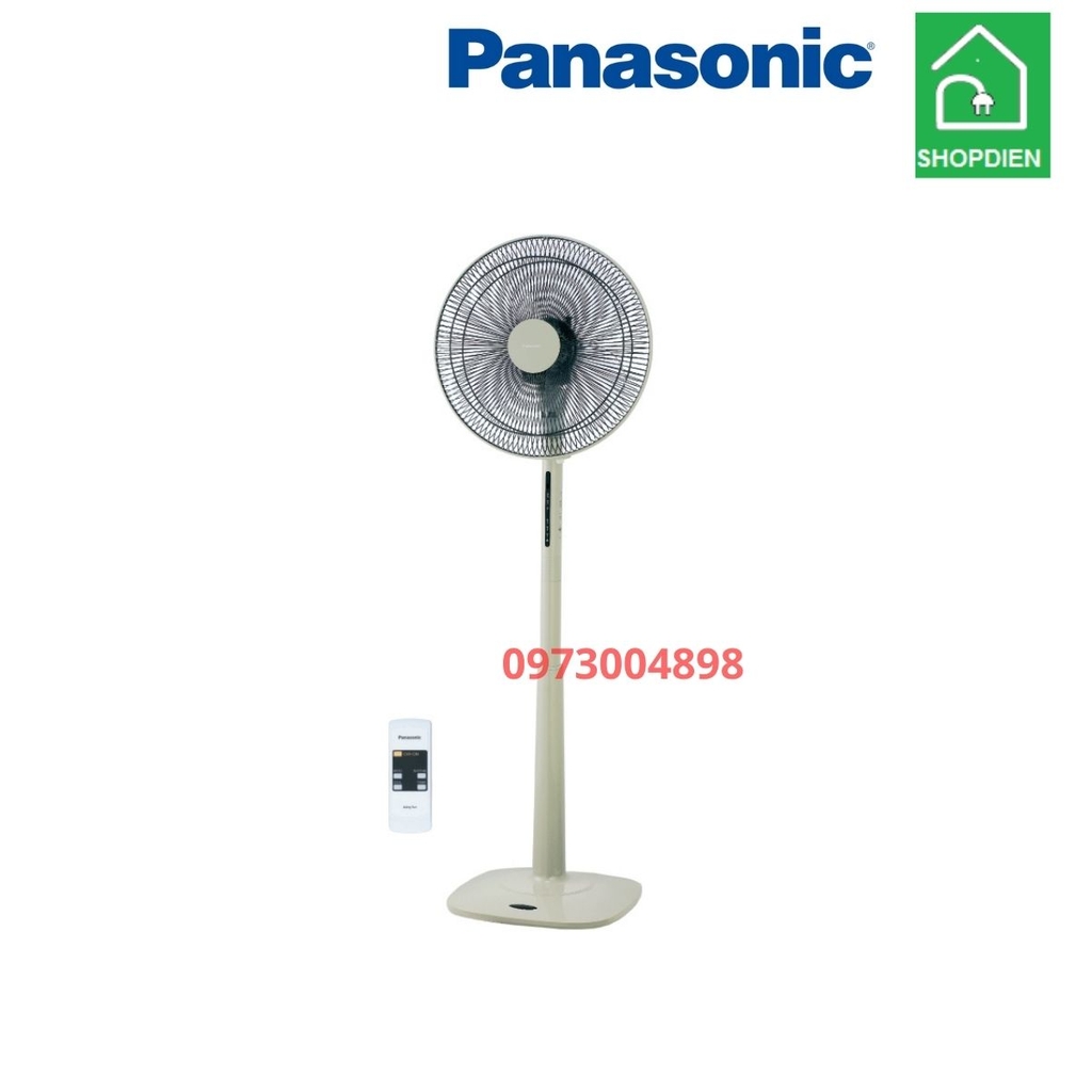 Quạt cây đứng màu beige Panasonic F-409KBE