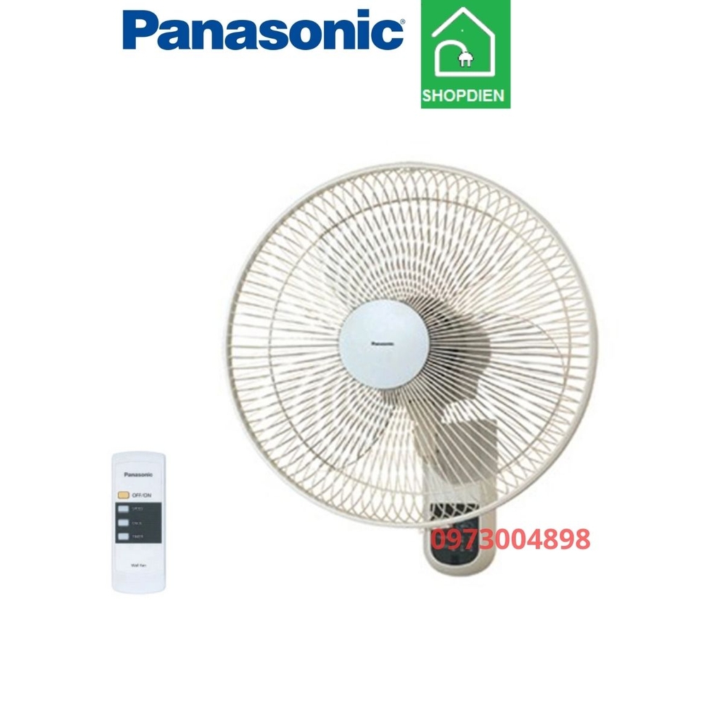 Quạt treo tường Panasonic F-409MG màu trắng ngà