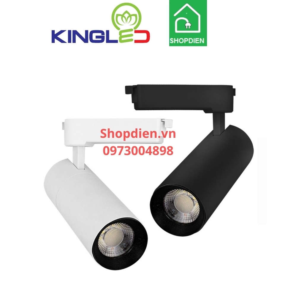 RRT-30SS KINGLED Đèn LED rọi ray 30W SAPPHIRE vỏ trắng , đen