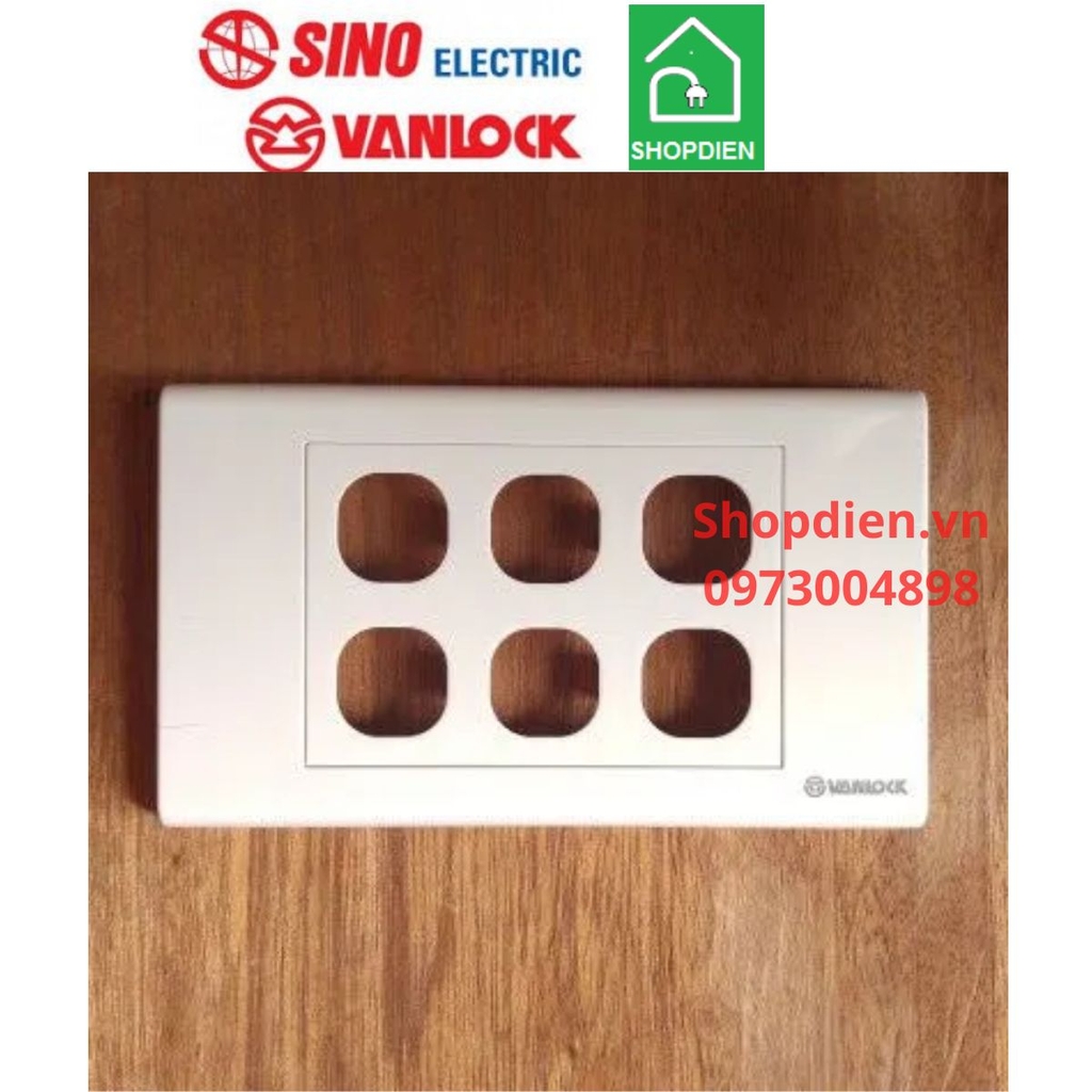 S186/X SINO Mặt 6 lỗ Vanlock S18