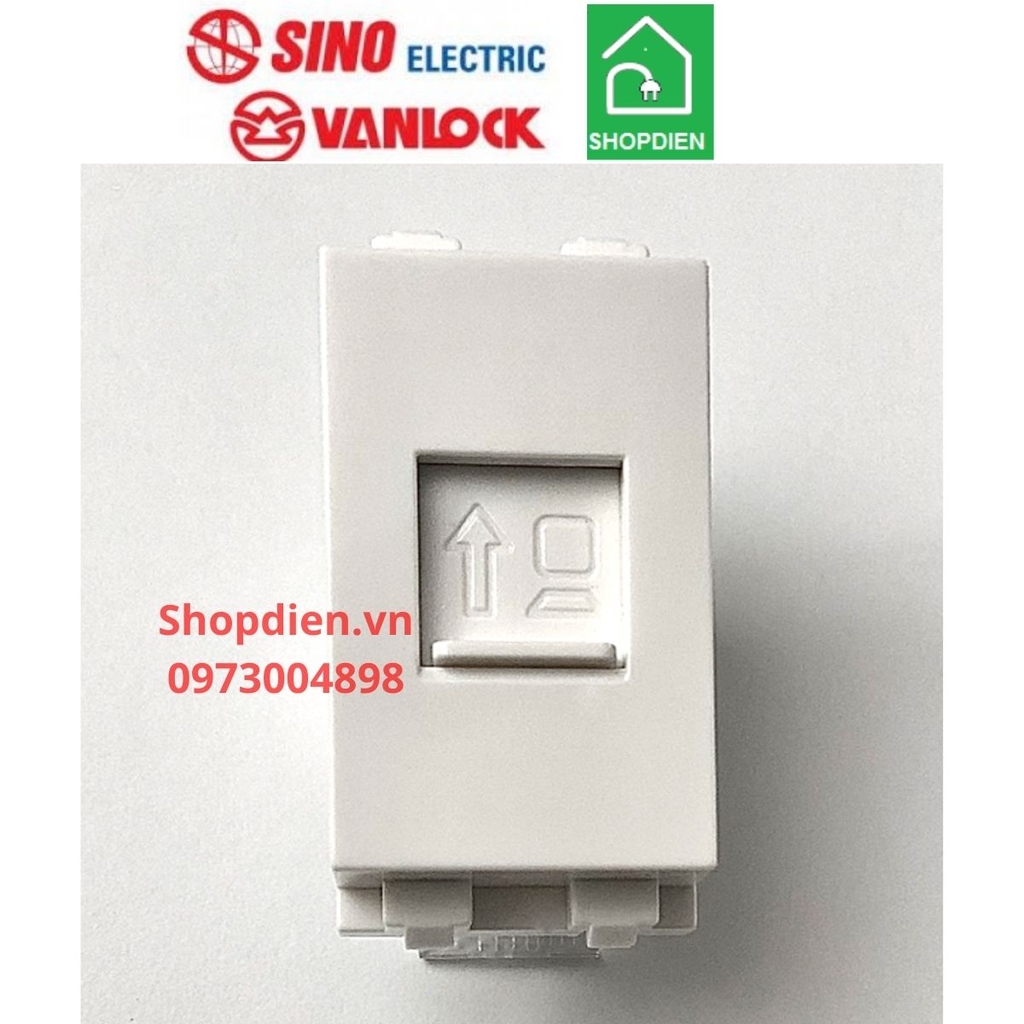 S18CC31RJ6 Sino Vanlock Ô cắm mạng cat6 S18CC