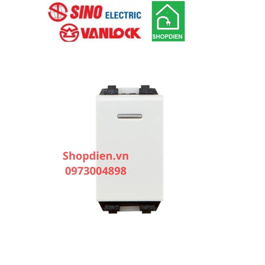 S18CCS/S Sino Vanlock Công tắc 1 chiều  S18CC