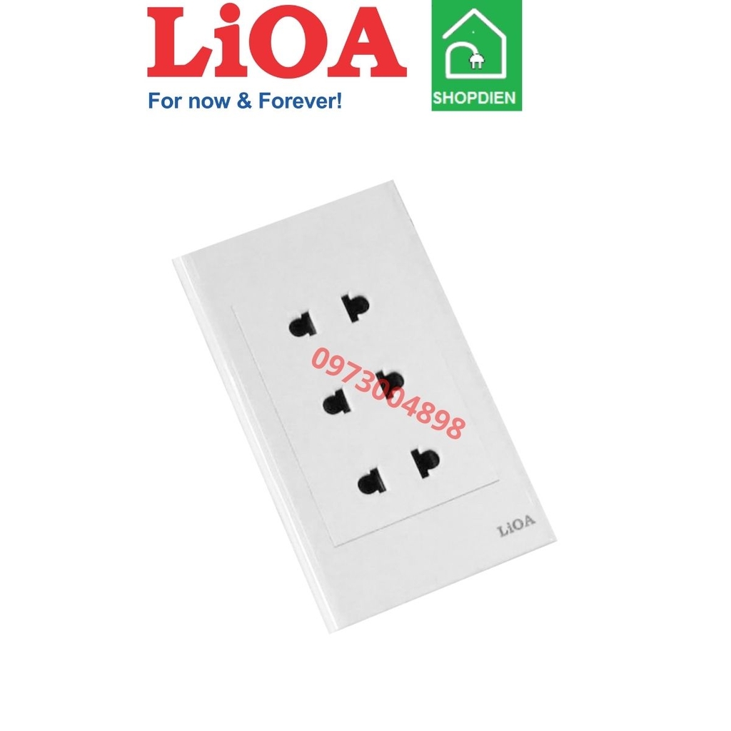 SE183U LIOA Ổ cắm ba 2 chấu