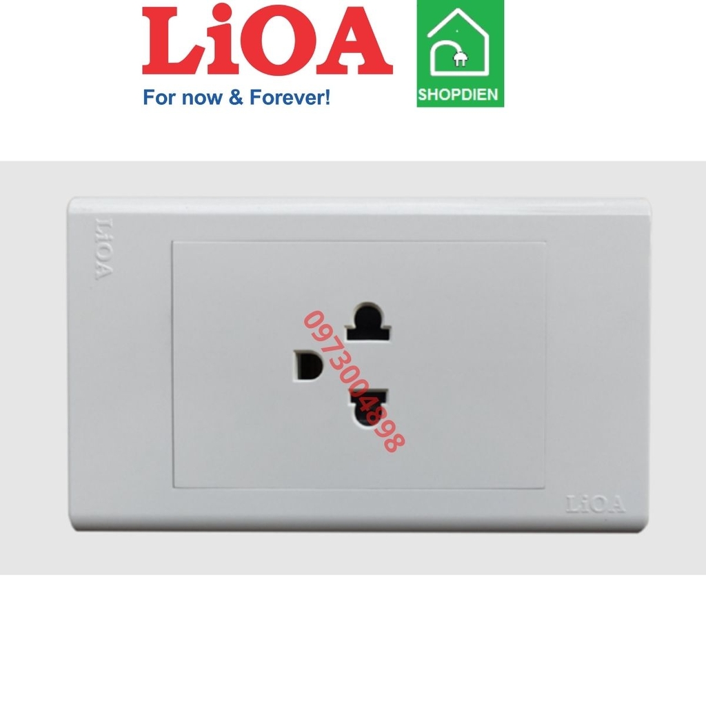 SE18U3 LIOA Ổ cắm đơn 3 chấu 16A