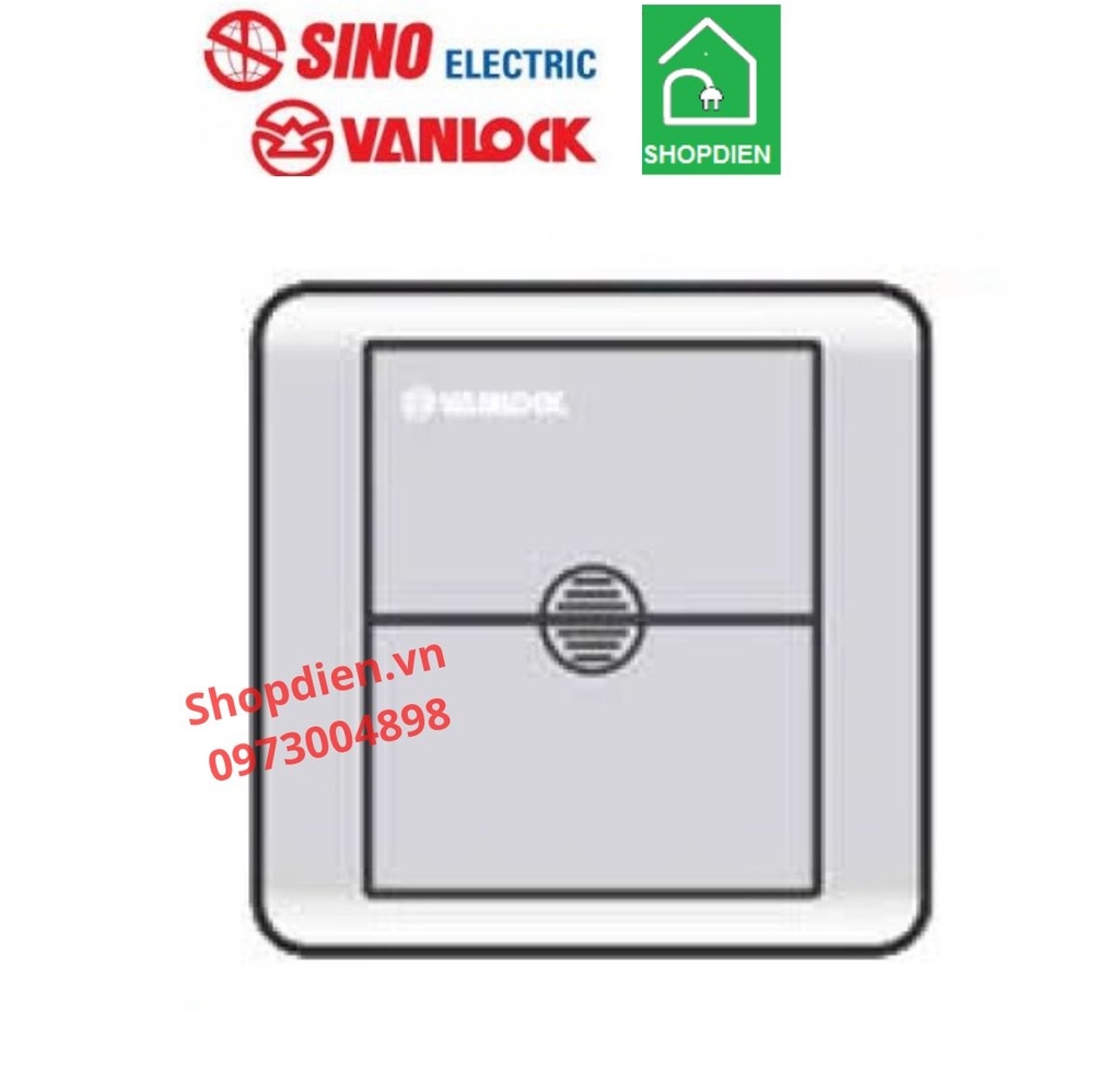SFP-2D SINO Ổ âm sàn cửa đôi màu đồng