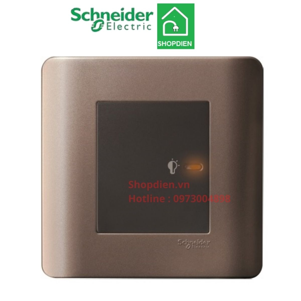 Chiết áp dimmer điều chỉnh độ sáng đèn Schneider ZENCELO E8431EPD4_SZ màu đồng