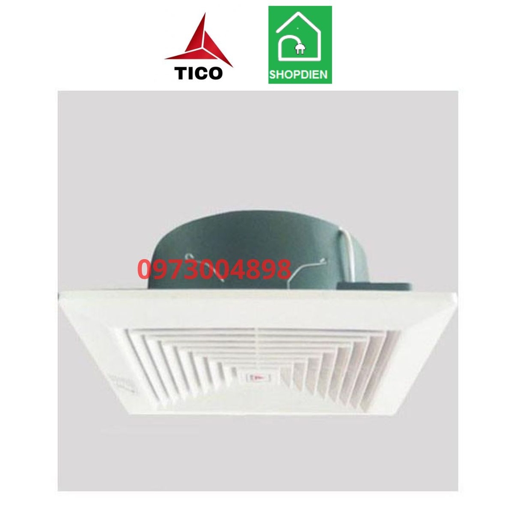 TC15AV5 TICO Quạt hút âm trần 20x20 thẳng