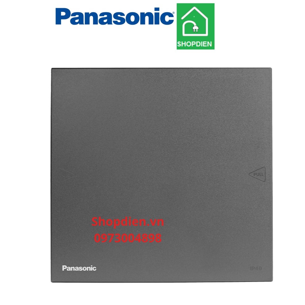 BQDF08MH31AV Panasonic Tủ điện âm tường 8M màu xám ánh kim