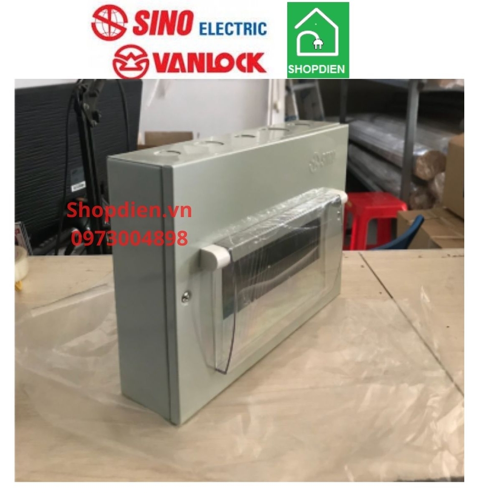 EM13PS SINO Vanlock Tủ điện nổi 13M