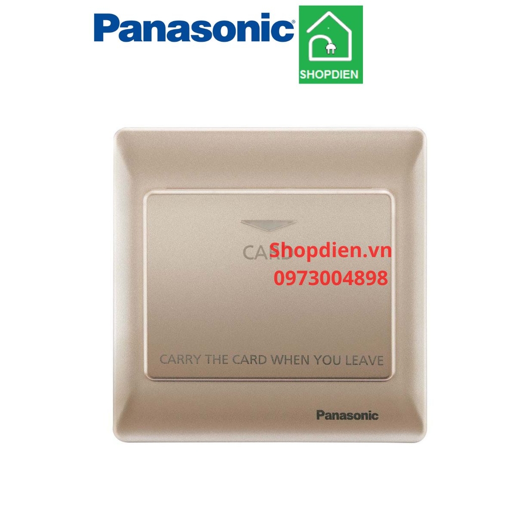 WEC5781MYZ-VN Panasonic Công tắc thẻ từ MINERVA màu vàng Keycard