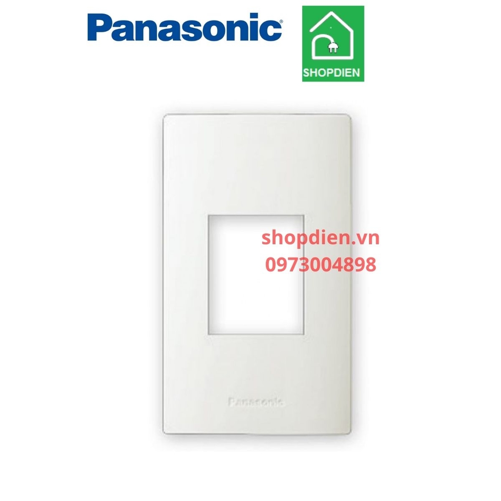 WEVH680290 Panasonic Mặt ổ cắm đơn 3 chấu Halumie màu trắng