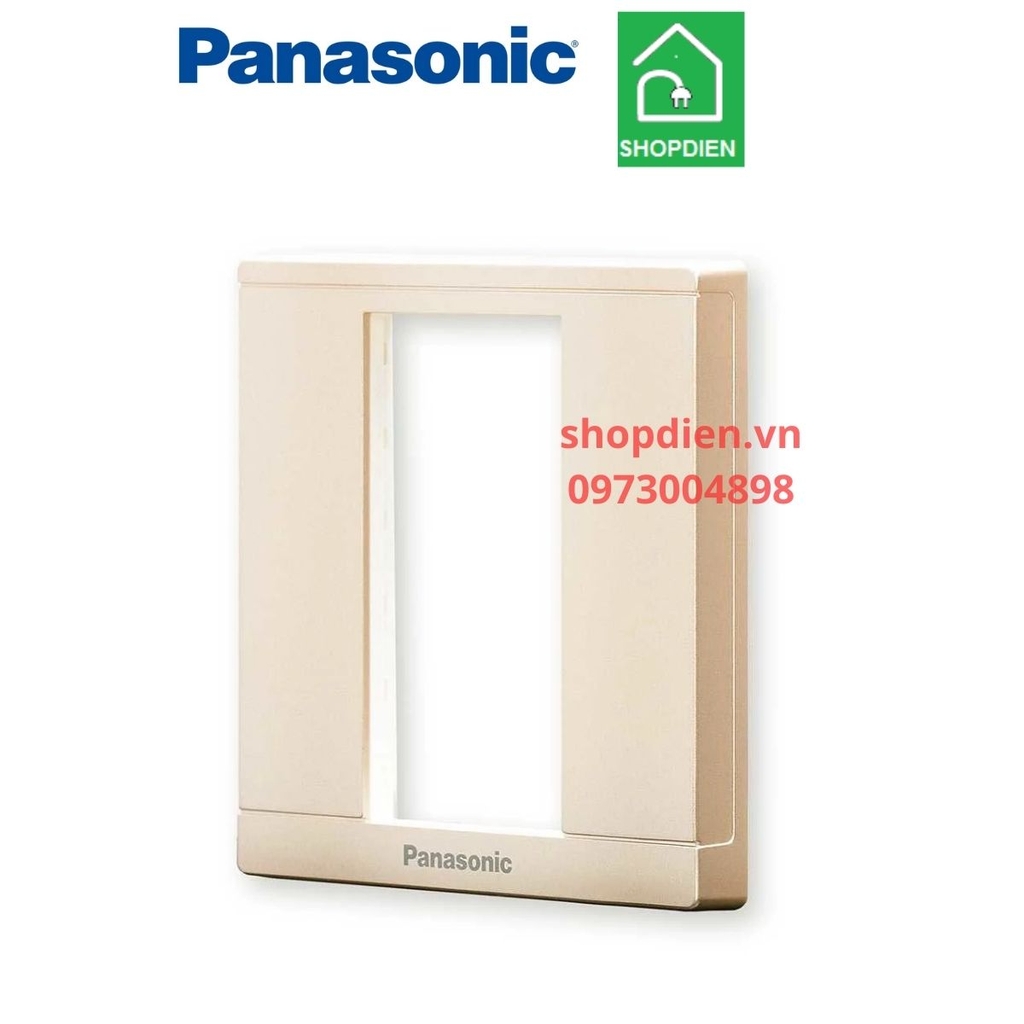 WMFV7813MYZ Panasonic Mặt 3 thiết bị Moderva màu vàng ánh kim vuông